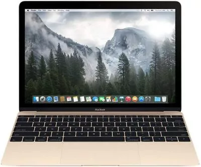 Apple MacBook MK4M2LL/A 12  Core M-5Y71 1.3GHz 8GB RAM 256GB SSD 2015 Gold Good • $239.99