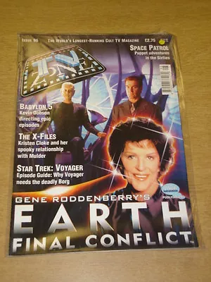 Tv Zone #96 Vf Visual Imagination Uk Magazine Earth Final Conflict X-files • £4.99