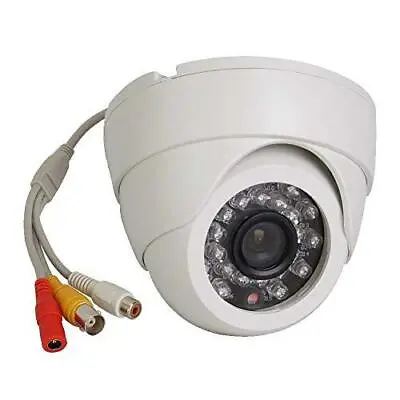 Vanxse CCTV 24ir LEDs 1/3 CCD 800tvl Indoor Dome Audio Camera D/n Security • $24.19