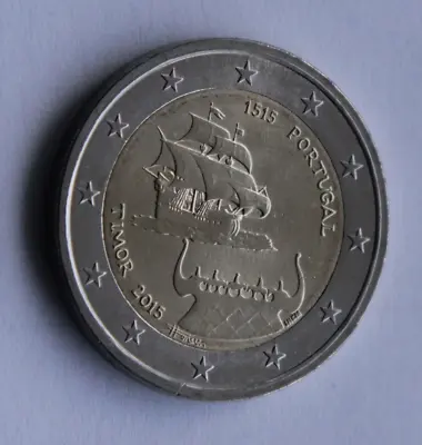 PORTUGAL 2 Euro Commemorative Coin 2015 500 Y Since The First Contact With Timor • $5.60
