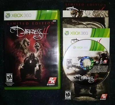 The Darkness II -- Limited Edition (Microsoft Xbox 360 2012) CIB • $9.99