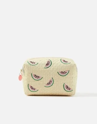 £10.99 • Buy New With Tags Accessorize Water Melon Make Up Bag