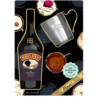 Baileys Original Irish Cream Liqueur & Mug Gift Pack 700ml • $36.74
