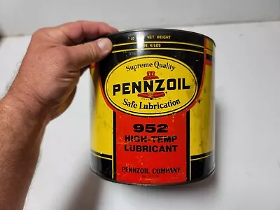 Vintage Pennzoil Oil Can 952 High Temp Lubricant • $124.99