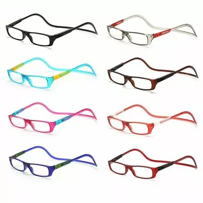 Magnetic Reading Glasses Men Women Adjustable Hanging Neck +1 +2  +3 • $7.30