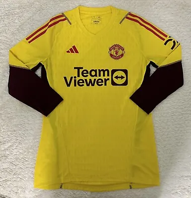 Manchester United 23/24 Player Issue Spec Not Match Worn GK Shirt • £149