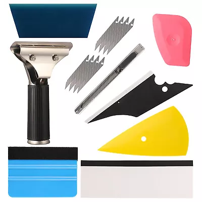 17Pc Window Tint Tools Kits Vinyl Wrap Squeegee Car Application Film Install USA • $8.99