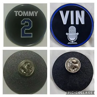 (2) Los Angeles Dodgers Memorial Pin - Vin Scully & Tommy Lasorda (Not A Patch) • $12.99