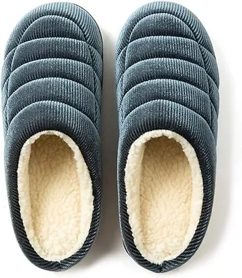 Womens Cozy Slippers Memory Foam House Shoes For Women Outdoor Size 6.5-7.5 • $9.99