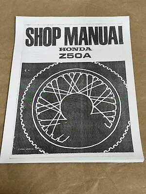 Repair Service Shop Manual 68-74 Honda Z50A Z50 Mini Trail 50 K0 K1 K2 K3 K4 K5 • $19.99
