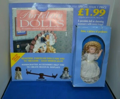 £8 • Buy DEAGOSTINI PORCELAIN DOLLS COLLECTABLE ISSUE 1 Anna Doll In Original Folder