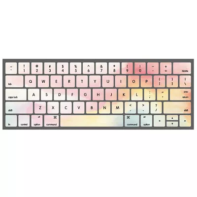Rainbow Mist Hard Case Keyboard / Screen Cover For Macbook Air Pro 13 14 15 16 • £4.79