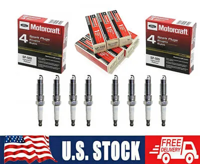 8Pcs MOTORCRAFT PLATINUM Spark Plugs OEM SP-509 For Ford F150 EXPLORER LINCOLN • $25.99