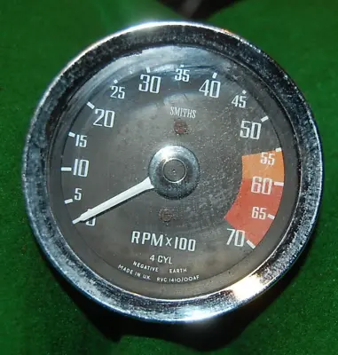 MG Midget Sprite MGB Smiths Tachometer RVC 1410/00AF • $89