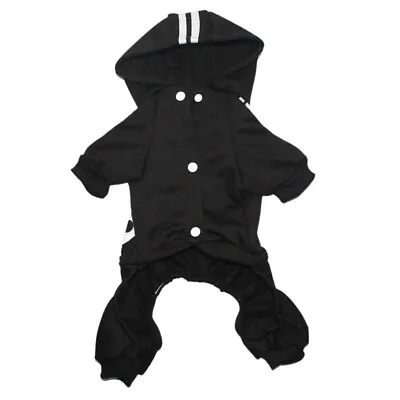 4 Leg Pet Dog Clothes Cat Puppy Coat Sports Hoodies Warm Sweater Jacket Clothing • $5.99