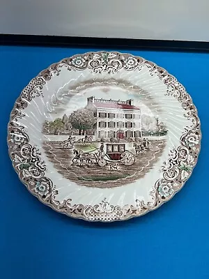 Heritage Hall   Johnson Brothers  Georgian Town House  Dinner Plates 9-3/4” • $21.99