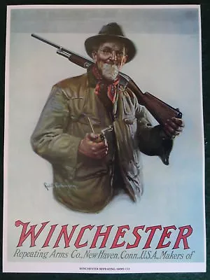Winchester Firearms Advertising Poster1911Robt. Robinson • $7.50