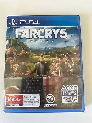 Far Cry 5 By Ubisoft Video Game For Sony PlayStation 4 • $10