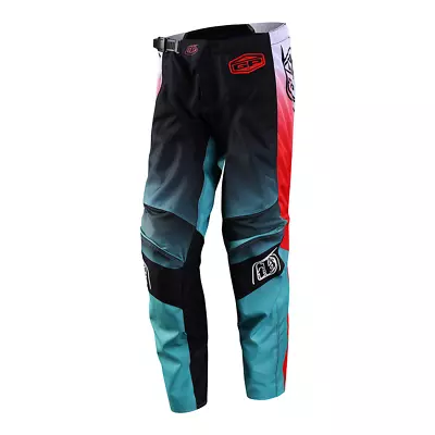 Troy Lee Designs Youth GP Arc Dirt Bike Pants Turquoise / Neon Melon • $72