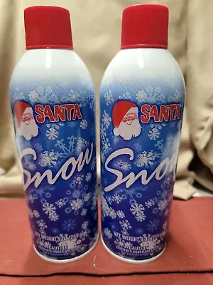 $6.99 • Buy 2x- Santa Snow Flocking Spray 9 Oz Can Windows/Trees