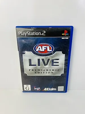 AFL Live Premiership Edition - PlayStation 2 PS2 Game PAL | Tested & Working • $12.90