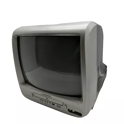 Magnavox 13” SDTV CRT CD130MW8 Box TV DVD Combo Retro Gaming Front A/V Man Cave • $129.99