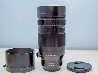 USED Panasonic LUMIX G Vario-Elmar 100-400mm F/4.0-6.3 Telephoto Zoom Lens • $700