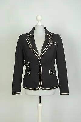 Womens Moschino Cheap And Chic Black Jacket Coat Blazer Size M • $14