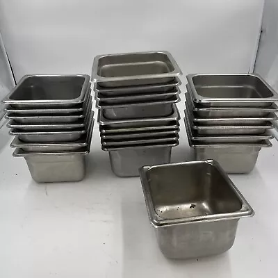 23 Lot-stainless Steel Steam Table Pans • $159.95