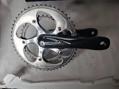 Specialized S-Works 170mm Carbon Fiber Crankset 53/39t Fact Direct Drive RIGHT • $199.99