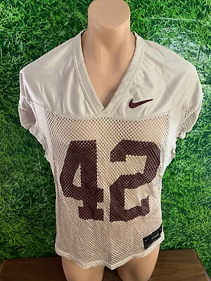 Virginia Tech Hokies Football Practice #42Cole Blaker Jersey Nike White XL • $49.99