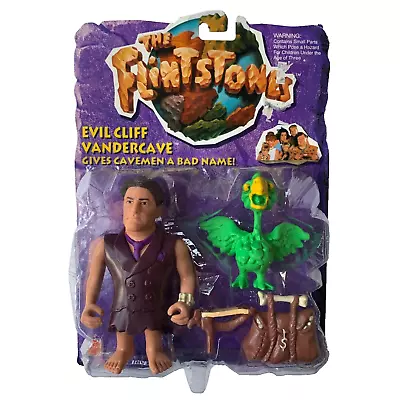 Mattel Flintstones Evil Cliff Vandercave 11658 Figure Toy Vintage • $15.95