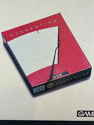Vintage Retro RARE Quarantine PC Big Box 1994 Gametek CD Disk MS-DOS. • £180