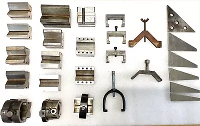 $39.99 • Buy LOT (32 Pcs) Machinist Precision V Blocks & Clamp Sets & Angle Block Set