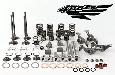 400EX 400X Head Redo Valves Intake Exhaust Valve Springs Rocker Arms Rebuild Kit • $129.99