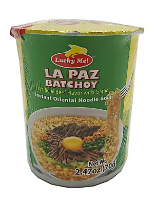 Lucky Me No Meat La Paz Batchoy (Cup) Pack Of 4 • $21.20