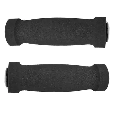 Sunlite Bicycle MX I Foam Handlebar Grips 125mm Black Pair For Classic Bikes • $8.63