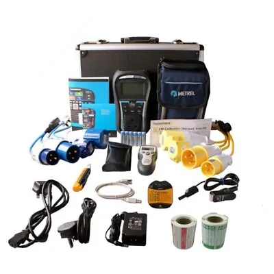 Metrel MI3311 GammaPat Lite PAT Tester KIT13 With Bonus Accessories And Adaptors • £692