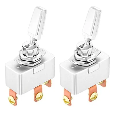 On-Off-On 3 Position Toggle Switch 50 Amp 12V Heavy Duty 3 Way Toggle Switch SPD • $23.37