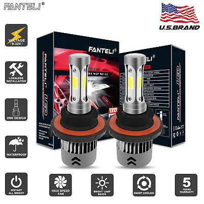 FANTELI H13 Hi/Low LED Headlight For Dodge Ram 1500 2500 3500 06-12 2100W 4300K • $19.98