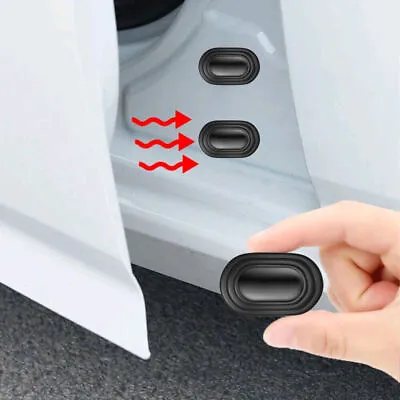 10Pcs Car Side Door Bumper Gasket Sticker Protector Shock Absorbing Cushion Pads • $2.86