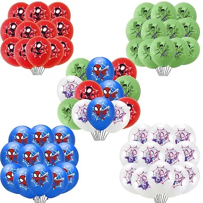 MARVEL SPIDERMAN Superhero Birthday Party Balloons Children Kids Decorations • £3.90