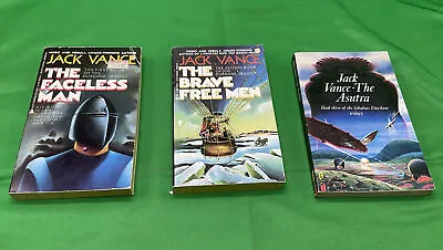 £8.99 • Buy Jack Vance Vintage Sci Fi & Fantasy Book Bundle Of 3 The Durdane Trilogy (D)