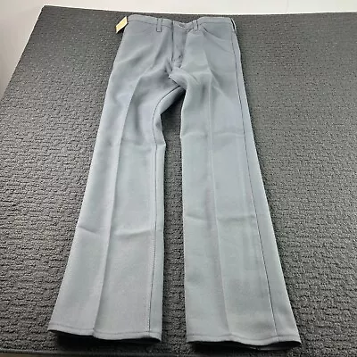 Vintage Wrangler Dress Jeans Mens 32x34 Gray Bootcut Cowboy Western 90s NEW • $27.99