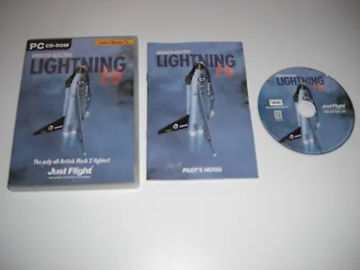 £16.99 • Buy English Electric LIGHTNING F.6 Pc DVD Rom F6 Add-On Flight Simulator Sim X FSX