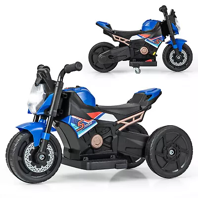 Kids Ride-on Motorcycle 6V Battery Powered Motorbike Toddler Electric Dirt Bike • £69.95