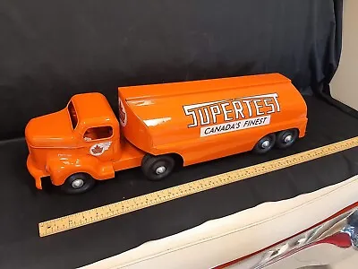 1954 MINNITOY - SUPERTEST Tanker Truck Toy - Superb Restoration • $1083.20