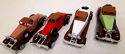 Toy Classic 1930's Die Cast 1:64 Cars Roadsters Lot Of 4 • $5.99