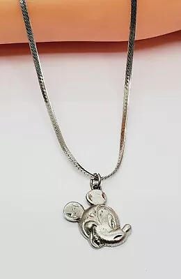 Vintage Van Dell VD Disney Sterling Silver Mickey Mouse Charm Pendant (82) • $25.50