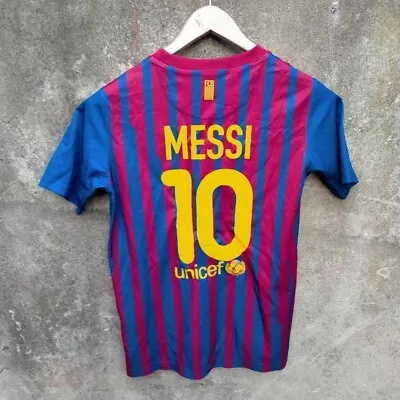 £24.99 • Buy Barcelona 2011-12 Home Football Shirt / Jersey. XL Boys , 13-14 Years Messi 10
